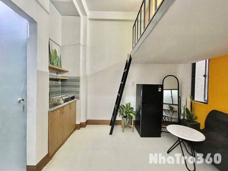 Cho thuê căn hộ duplex cửa sổ thoáng mát, full nội thất tại p. Tân Kiểng, q. 7 gần Lotte, RMIT, TDTU