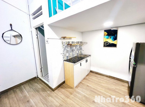 Cho thuê căn hộ có gác đẩy đủ nội thất giá rẻ Q10