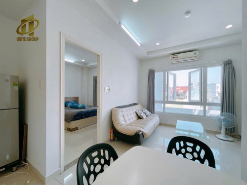 Cho thuê căn hộ 1PN, Q4, đường Tôn Thất Thuyết, gần ĐH Nguyễn Tất Thành, cầu Tân Thuận, Nhà Thờ Xóm Chiếu