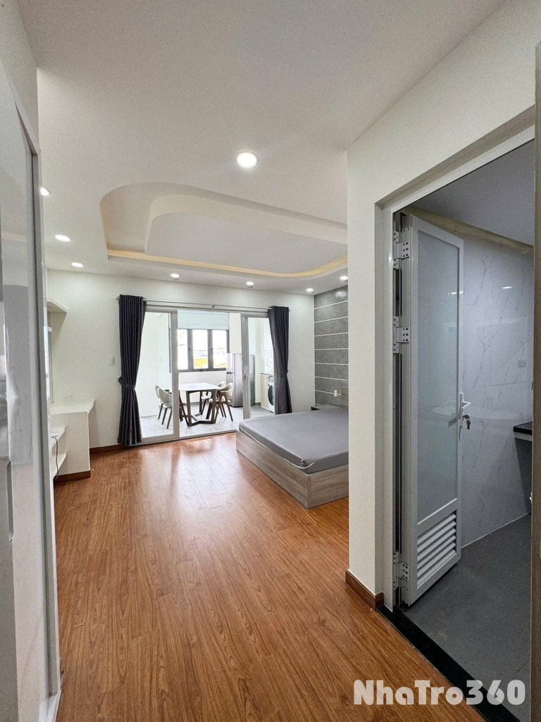 Căn Hộ 1 PN Máy Giặt Riêng Ban Công Giáp Quận 3,10