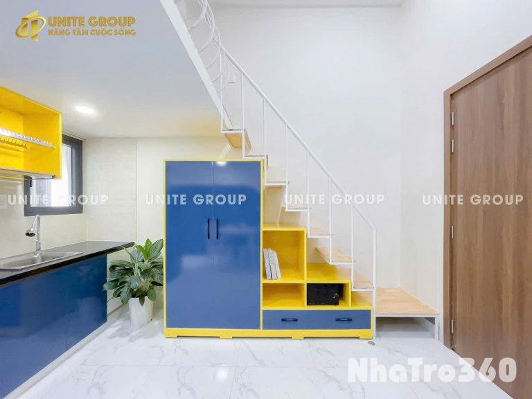 Cho thuê căn hộ duplex cửa sổ thoáng mát, full nội thất tại p. Tân Kiểng, q. 7 gần Lotte, RMIT, TDTU