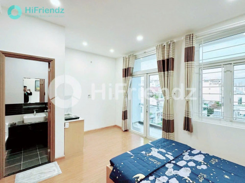 Cho thuê căn hộ studio ban công, full nội thất p. Tân Kiểng, q.7 gần Lotte, RMIT, TDTD, SCVivo