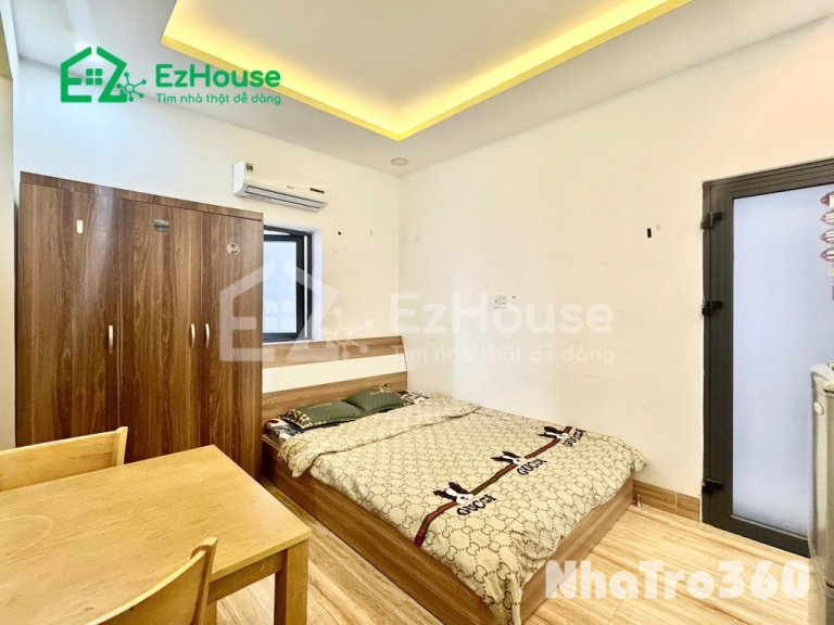 Căn hộ mini full nội thất_cửa sổ trời m_có bảo vệ