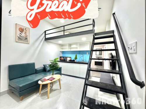 Cho thuê căn hộ duplex cửa sổ thoáng mát, full nội thất tại p. Tân Kiểng, q. 7 gần Lotte, RMIT, TDTU