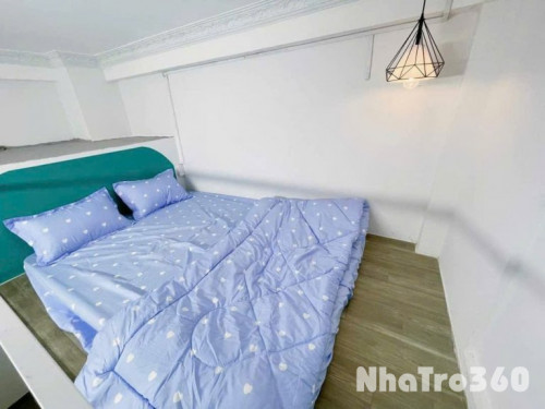 Cho thuê căn hộ có gác đẩy đủ nội thất giá rẻ Q10