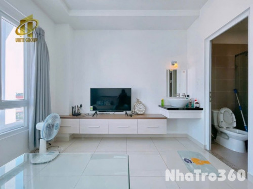 Cho thuê căn hộ 1PN, Q4, đường Tôn Thất Thuyết, gần ĐH Nguyễn Tất Thành, cầu Tân Thuận, Nhà Thờ Xóm Chiếu