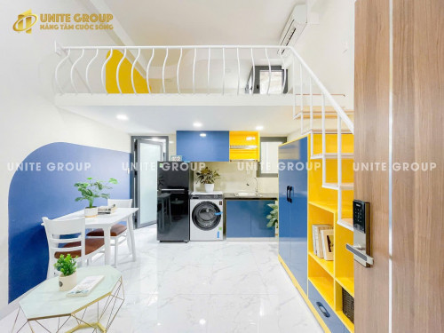 Cho thuê căn hộ duplex cửa sổ thoáng mát, full nội thất tại p. Tân Kiểng, q. 7 gần Lotte, RMIT, TDTU