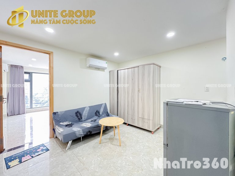 1PN 40M2 FULL NỘI THẤT, CỬA SỔ LỚN, GẦN LOTTE MART, TDTU, RMIT Q1,4,8