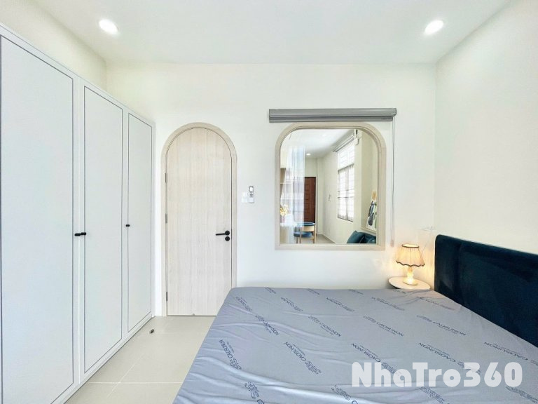 Căn hộ 1PN máy giặt riêng quận 5, mới xây,ban công