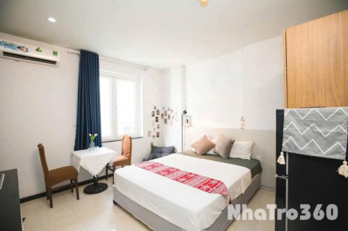 STUDIO CỬA  THOÁNG FULL NT P.TÂN HƯNG (TÂN PHONG CŨ) GẦN LOTTE, RMIT, TDTU, Q1-4-8