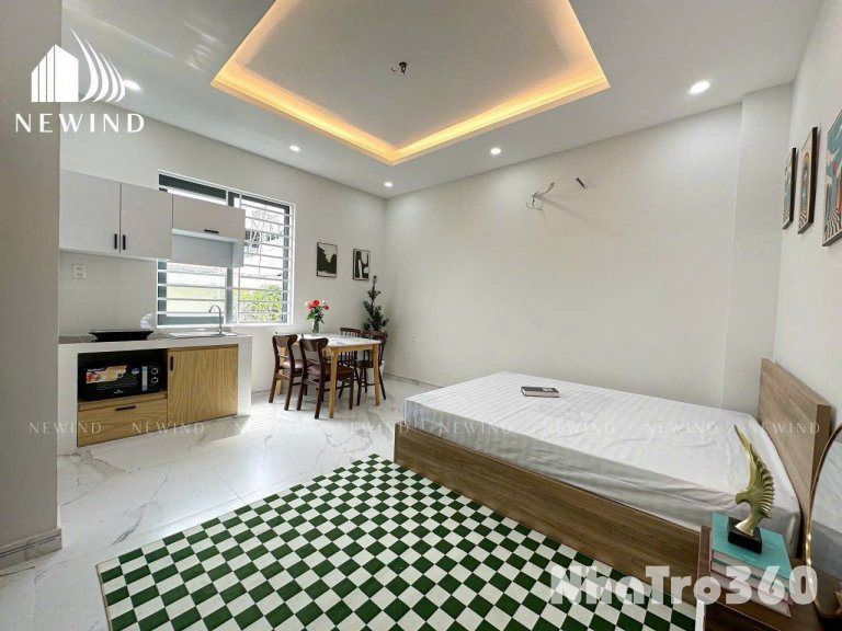 STUDIO CỬA THOÁNG FULL NT P.TÂN HƯNG GẦN CRESENT MALL, LOTTE, RMIT, TDTU, Q1-4-8 