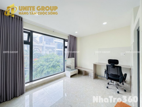 1PN 40M2 FULL NỘI THẤT, CỬA SỔ LỚN, GẦN LOTTE MART, TDTU, RMIT Q1,4,8