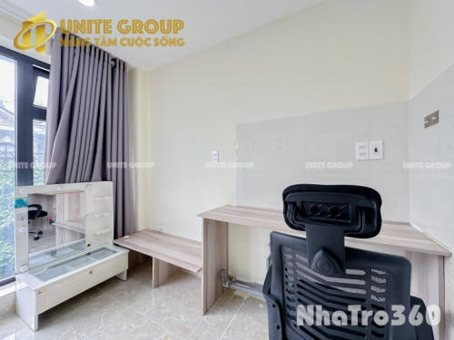 1PN 40M2 FULL NỘI THẤT, CỬA SỔ LỚN, GẦN LOTTE MART, TDTU, RMIT Q1,4,8