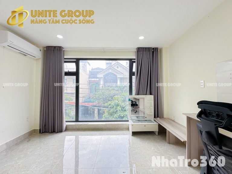 1PN 40M2 FULL NỘI THẤT, CỬA SỔ LỚN, GẦN LOTTE MART, TDTU, RMIT Q1,4,8