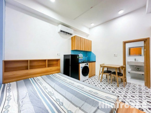 STUDIO CỬA THOÁNG FULL NT P.TÂN HƯNG GẦN CRESENT MALL, LOTTE, RMIT, TDTU, Q1-4-8 