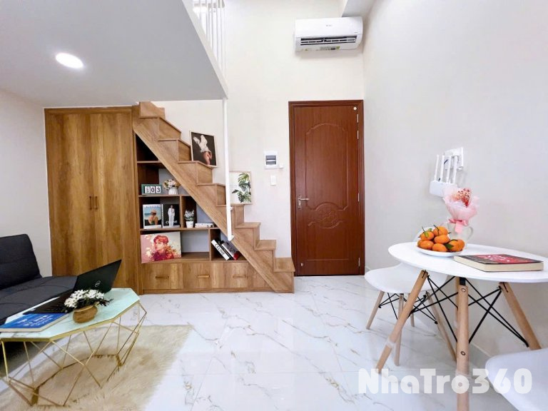 Cho thuê căn hộ Duplex (gác), Q10, gần ĐH Bách Khoa, ĐH Y Khoa, Huflit, Vạn Hạnh Mall