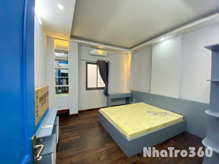 Cho thuê căn hộ Studio Cửa sổ, Tách bếp, Máy giặt riêng Q1 gần cầu Thị Nghè, ĐH Mở, ĐH UEH, vòng xoay Điện Biên Phủ