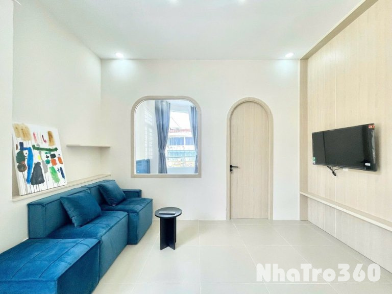 Căn hộ 1PN máy giặt riêng quận 5, mới xây,ban công