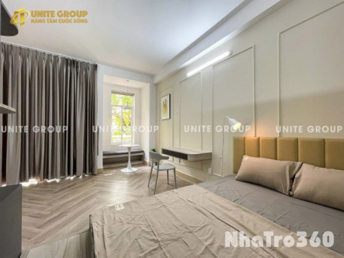 1PN 450M2 FULL NỘI THẤT, BAN CÔNG, CỬA SỔ LỚN, GẦN LOTTE MART, TDTU, RMIT Q1,4,8