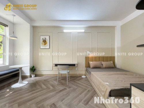 1PN 450M2 FULL NỘI THẤT, BAN CÔNG, CỬA SỔ LỚN, GẦN LOTTE MART, TDTU, RMIT Q1,4,8