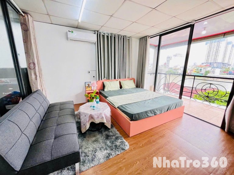 Cho thuê căn hộ 1PN Ban công, Máy giặt riêng Q4 gần cầu Kênh Tẻ, ĐH Luật, ĐH Nguyễn Tất Thành