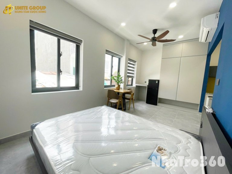 Cho thuê căn hộ Studio Cửa sổ trời Q4 gần cầu Nguyễn Văn Cừ, cầu Ông Lãnh, ĐH Nguyễn Tất Thành, ĐH Luật