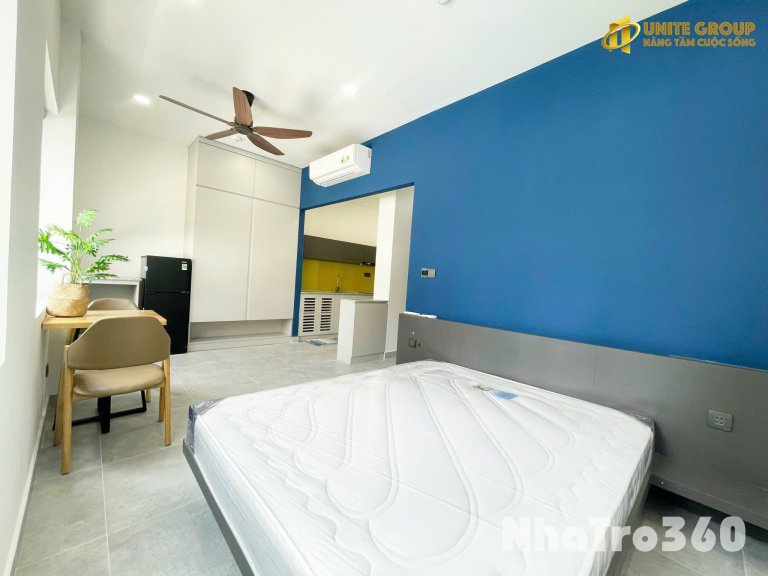 Cho thuê căn hộ Studio Cửa sổ trời Q4 gần cầu Nguyễn Văn Cừ, cầu Ông Lãnh, ĐH Nguyễn Tất Thành, ĐH Luật