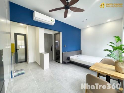 Cho thuê căn hộ Studio Cửa sổ trời Q4 gần cầu Nguyễn Văn Cừ, cầu Ông Lãnh, ĐH Nguyễn Tất Thành, ĐH Luật