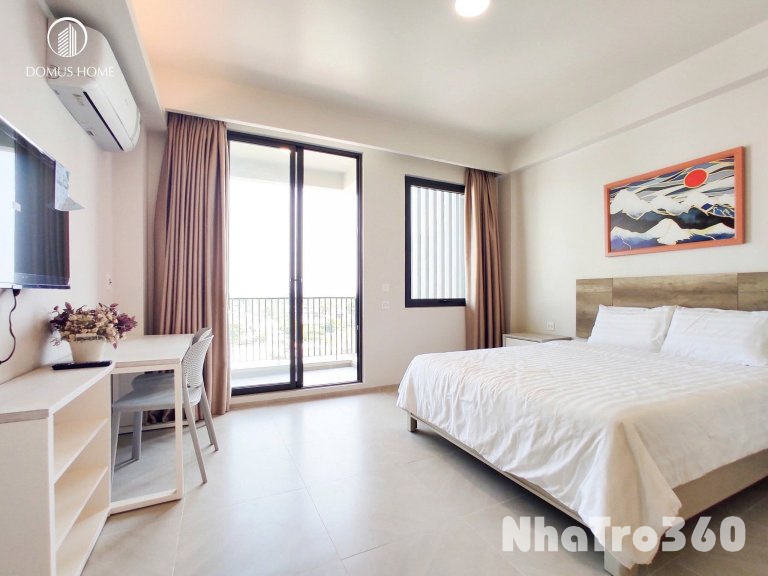 STUDIO MỚI 100% FULL NỘI THẤT BAN CÔNG, CỬA SỔ THOÁNG MÁT, GẦN LOTTE MART, CRESCENT MALL, TDTU, RMIT