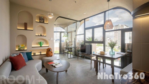 1PN 40M2 FULL NỘI THẤT, CỬA SỔ LỚN, GẦN LOTTE MART, TDTU, RMIT Q1,4,8