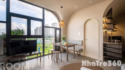 1PN 40M2 FULL NỘI THẤT, CỬA SỔ LỚN, GẦN LOTTE MART, TDTU, RMIT Q1,4,8