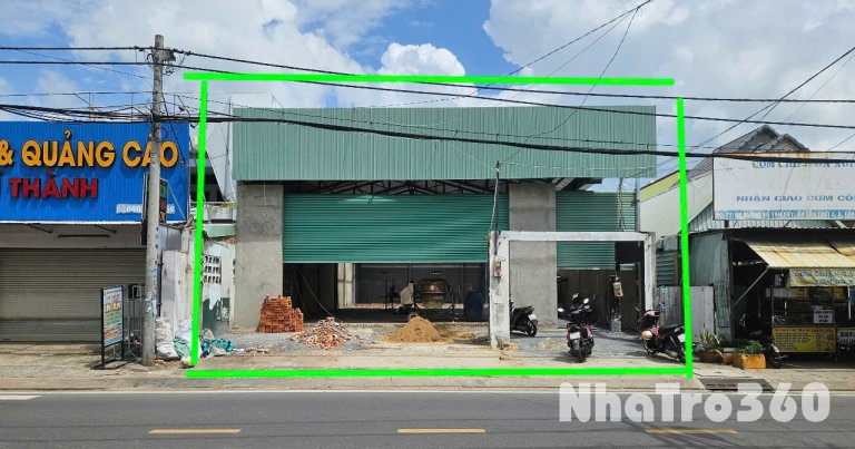 CC CHO THUÊ MTKD - NHÀ (12x35) MT TRƯNG NỮ VƯƠNG, TT HÓC MÔN – VỊ TRÍ VIP.