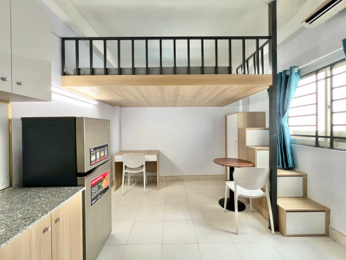 Cho thuê căn hộ Duplex (gác), Q8, Đường Tạ Quang Bửu, gần Đại Học Sư Phạm, ĐH Sài Gòn, Cầu Nguyễn Văn Cừ