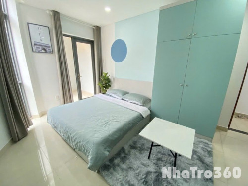 Cho thuê căn hộ Studio Ban công Q1 gần công viên Lê Văn Tám, chợ Tân Định, nhà thờ Tân Định