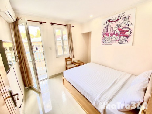 Cho thuê căn hộ 1PN, Q1, Đường Trần Hưng Đạo, gần Công viên Tao, CV 23 Tháng 9, Chợ Bến Thành