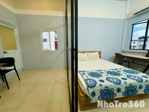 Cho thuê căn hộ 1PN cửa sổ thoáng Q4 gần cầu Khánh Hội, ĐH Nguyễn Tất Thành, ĐH Luật, cầu Tân Thuận