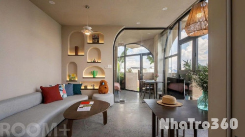 1PN 40M2 FULL NỘI THẤT, CỬA SỔ LỚN, GẦN LOTTE MART, TDTU, RMIT Q1,4,8