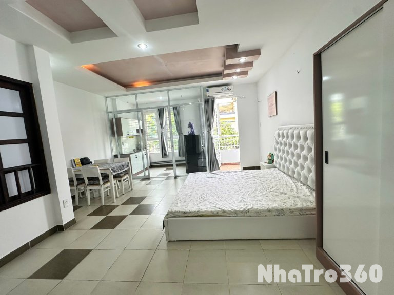 Cho thuê căn hộ 1PN Ban công, Máy giặt riêng tại KDC Trung Sơn gần vòng xoay Trung Sơn, Lotte Mart, ĐH Tôn Đức Thắng, cầu Kênh Xáng