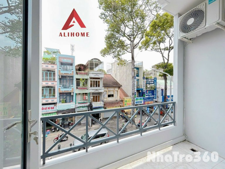 Cho thuê căn hộ 1 Phòng ngủ Ban công, Máy giặt riêng Q1 gần cầu Bông, công viên Lê Văn Tám, vòng xoay Điện Biên Phủ