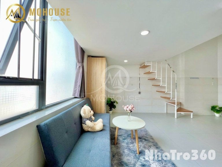 Duplex gác cao 2m Full NT ngay ngã tư Bảy Hiền