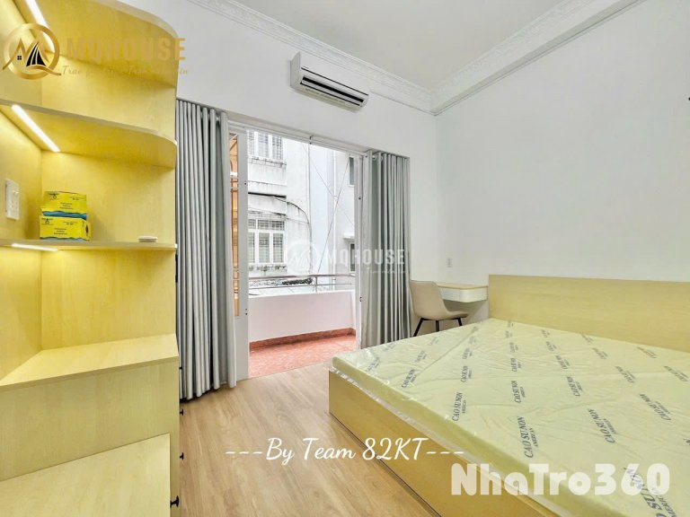 Cho thuê căn hộ 1 Phòng ngủ Ban công Q1 gần cầu Thị Nghè, ĐH Mở, ĐH UEH, vòng xoay Điện Biên Phủ