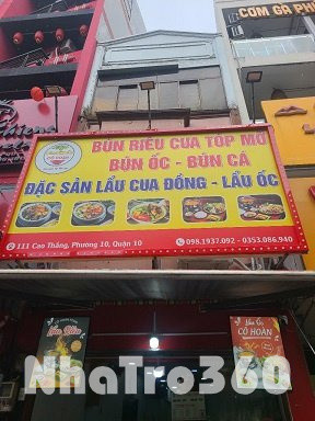 CHO THUÊ NGUYÊN CĂN MẶT TIỀN ĐƯỜNG CAO THẮNG, QUẬN 10 – VỊ TRÍ TRUNG TÂM, THÍCH HỢP Ở HOẶC KINH DOANH