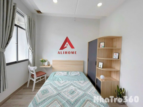 Cho thuê căn hộ 1 Phòng ngủ Ban công, Máy giặt riêng Q1 gần cầu Bông, công viên Lê Văn Tám, vòng xoay Điện Biên Phủ