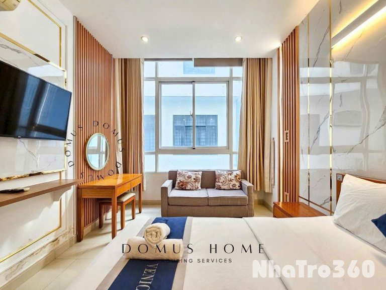 STUDIO MỚI 100% FULL NỘI THẤT BAN CÔNG, CỬA SỔ THOÁNG MÁT, GẦN LOTTE MART, CRESCENT MALL, TDTU, RMIT