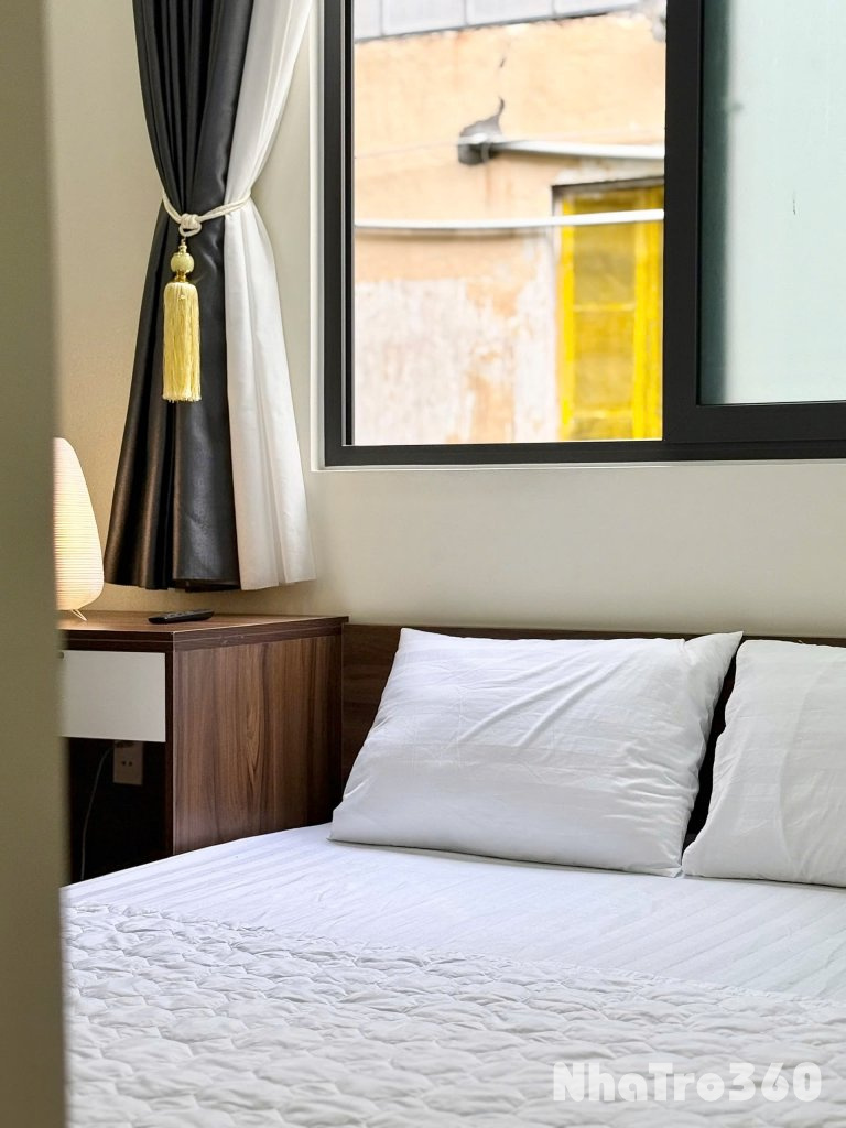 Cho thuê căn hộ Studio Cửa sổ, Máy giặt riêng Q1 gần cầu Thị Nghè, ĐH UEH, ĐH Mở