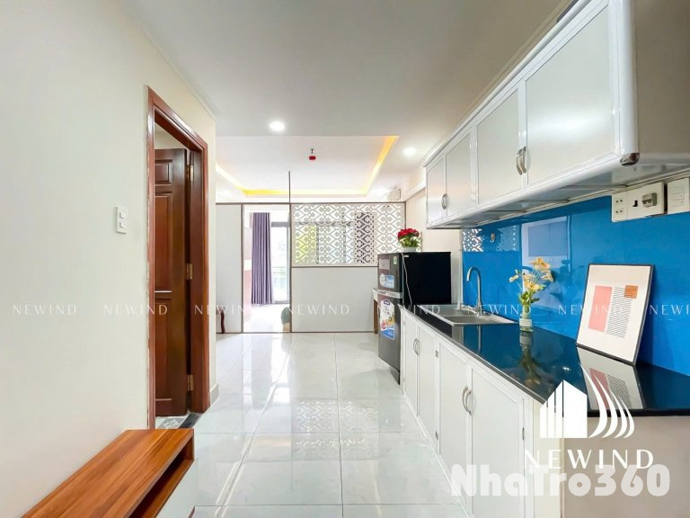 1PN 40M2 FULL NỘI THẤT, CỬA SỔ LỚN, GẦN LOTTE MART, TDTU, RMIT Q1,4,8