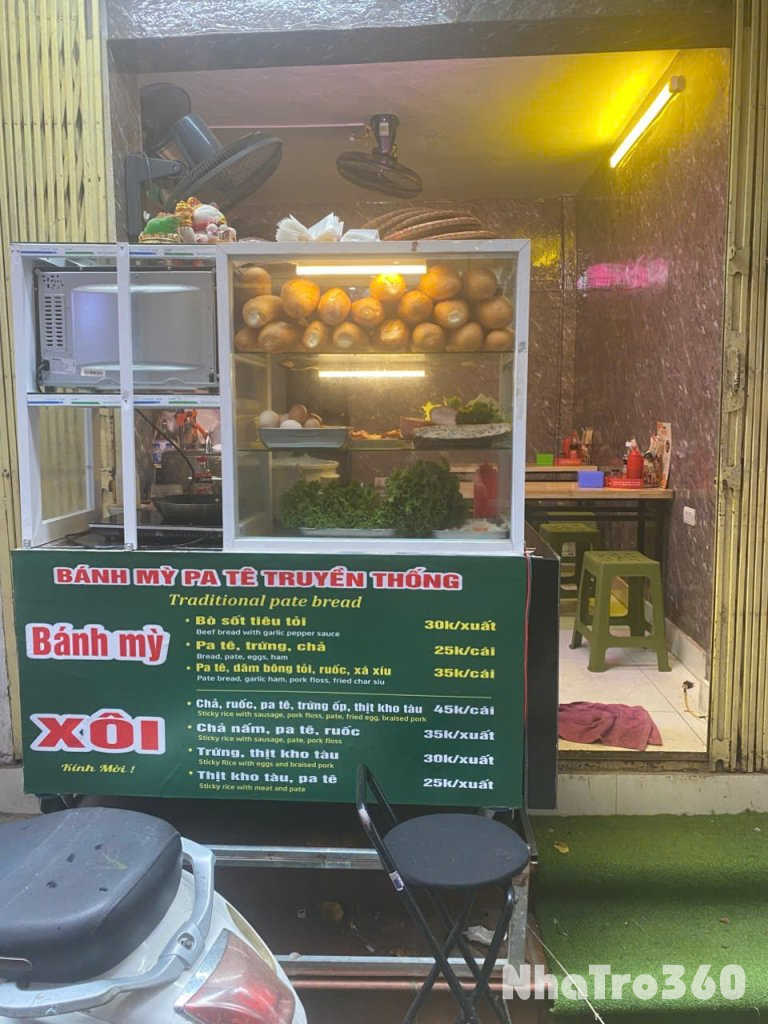 CHO THUÊ CỬA HÀNG + ĐỒ KINH DOANH Ở NGÕ HUYỆN, HOÀN KIẾM, HÀ NỘI