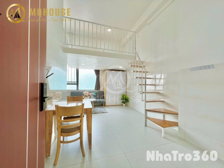 Duplex gác cao 2m Full NT ngay ngã tư Bảy Hiền