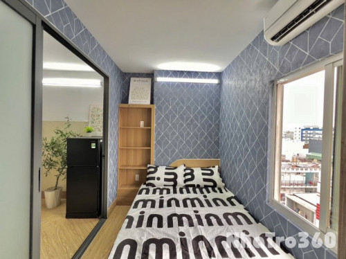 Căn hộ 1PN – Đặng Văn Sâm, P.2, Q. Tân Bình full nội thất cao cấp, có cửa sổ trời thoáng mát 