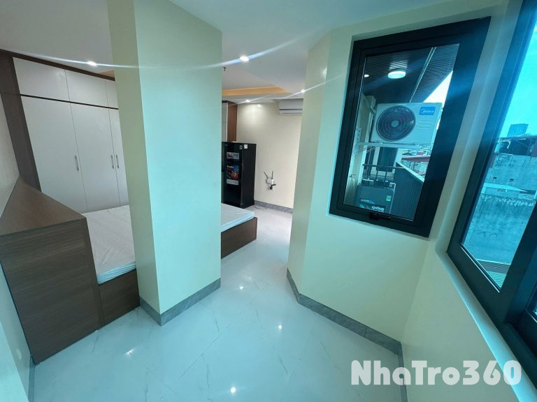 (Cực Hiếm) Căn hộ Studio cao cấp 30m2 mới khai trương tại Khâm Thiên - Máy giặt riêng-Nhận xe điện